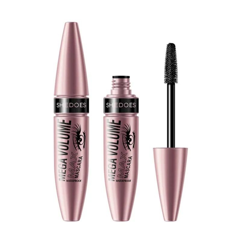 shedoes-waterproof-mascara-mega-volume-she-wtahff48-1 Waterproof Mascara SHEDOES Mega Volume & Lengthening - Long Lasting Smudge-Proof Eye Makeup
